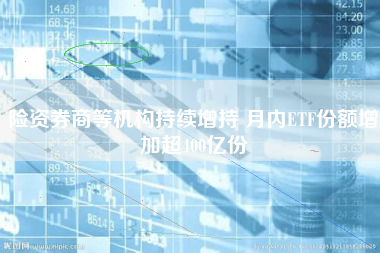 险资券商等机构持续增持 月内ETF份额增加超400亿份