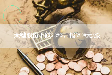 天键股份下跌5.32%，报52.99元/股