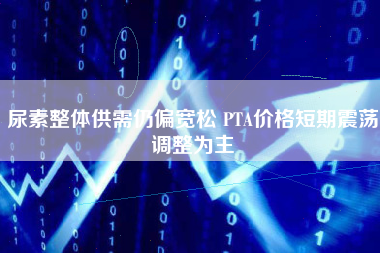 尿素整体供需仍偏宽松 PTA价格短期震荡调整为主