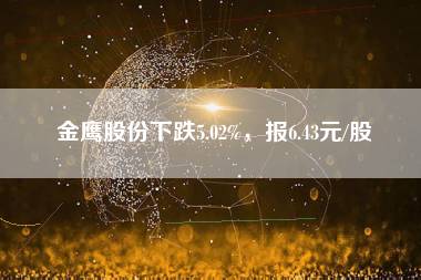 金鹰股份下跌5.02%，报6.43元/股