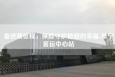 奋进新征程，保险守护稳稳的幸福-景宁客运中心站