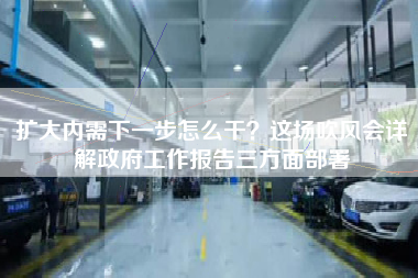 扩大内需下一步怎么干？这场吹风会详解政府工作报告三方面部署